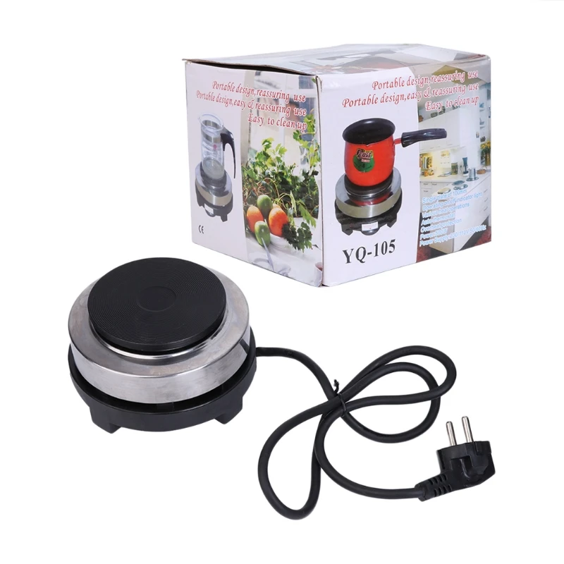 220V 500W Electric Mini Stove Hot Plate Multifunction Cooking Coffee Heater New N0PF