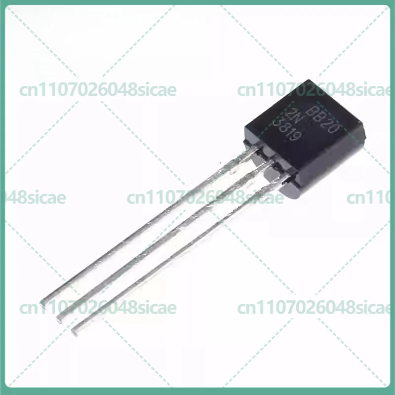 50-100pcs New 2N3819 TO-92 25V 100MA，N-channel field-effect transistor triode