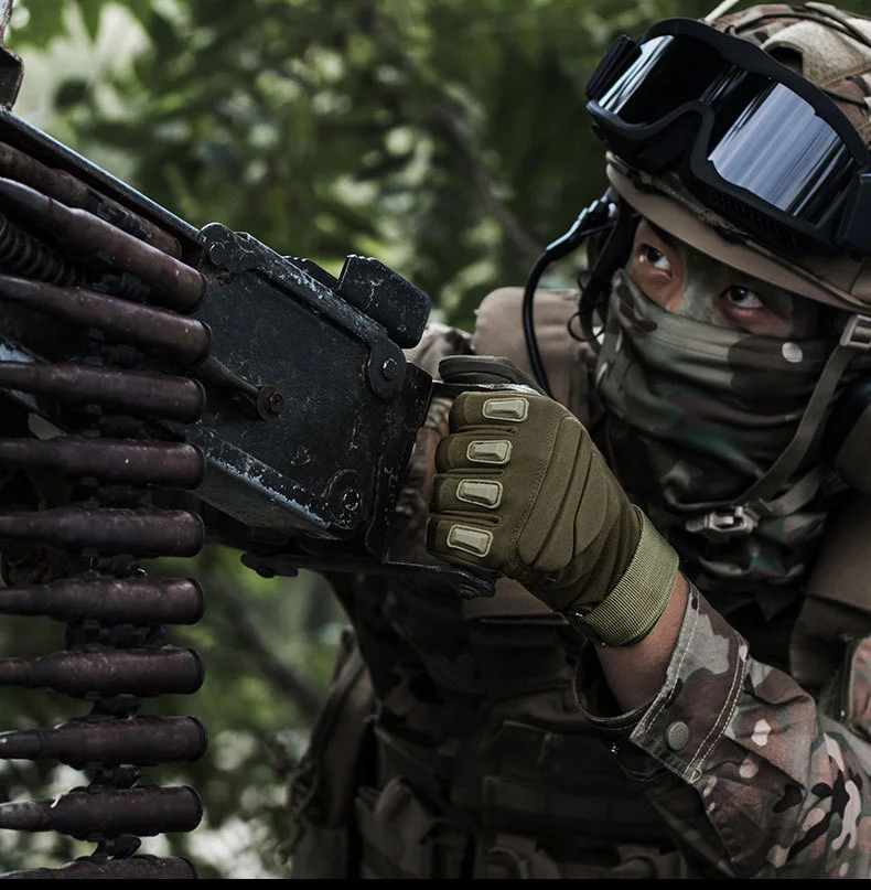 New Touch Scree Tactical Gloves Men's’ Paintball Airsoft Outdoor Sport Shooting Hiking Racing Police Full Finger Gloves