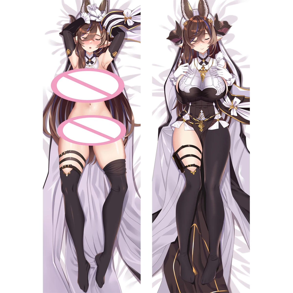 

Blue Archive ブルーアーカイブ Galleon Dakimakura Waifu 2WAY Hugging Body Pillow Case Gift Anime Sexy Pillow Case Otaku Cushion Cover