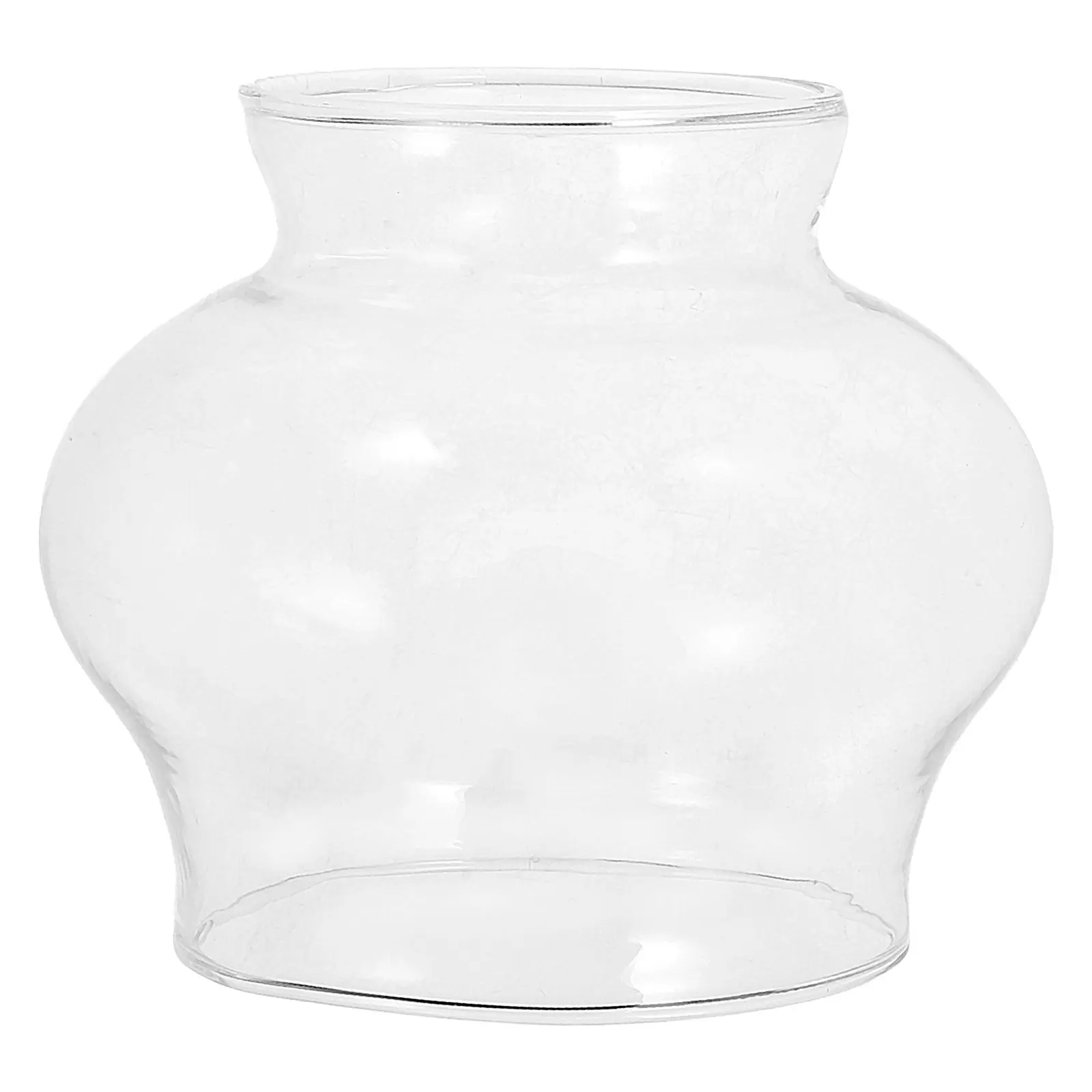 Replacement Glass Oil Lamp Chimney Small Size Thick Windproof Clear Oil Lamp Glass Shade Lampshade Lampshade