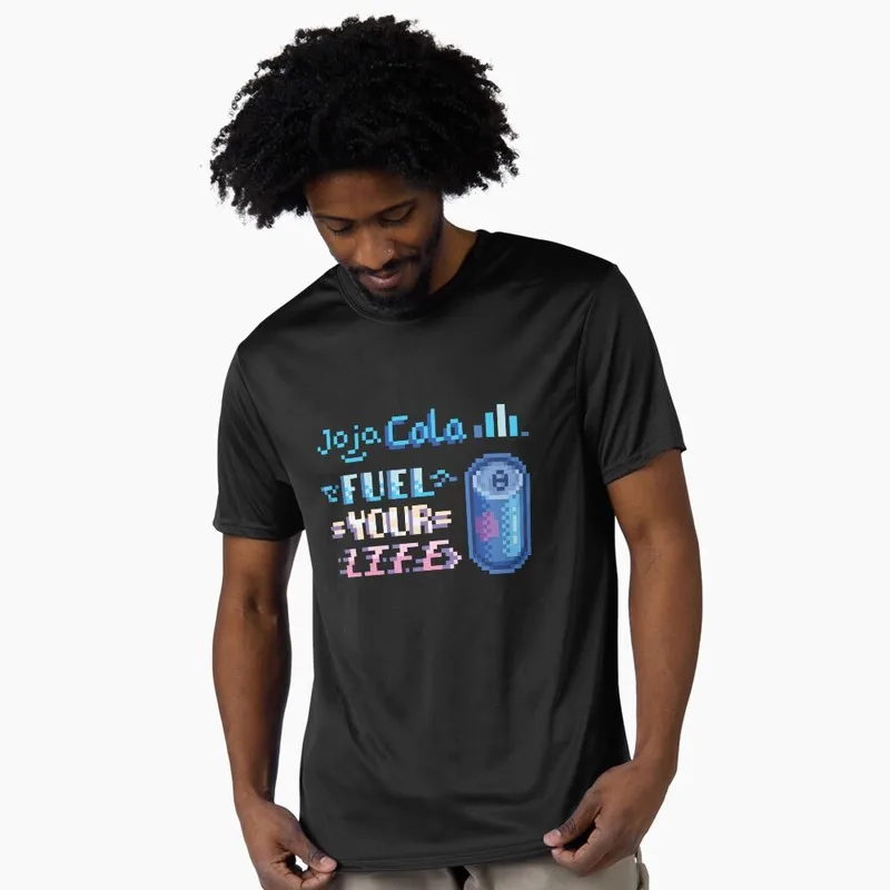 Joja Cola Fuel Your Life Stardew Valley  Gift t shirt for RPG Gamer 100% cotton Short sleeve Graphic Clothes Cartoon tee S-6XL