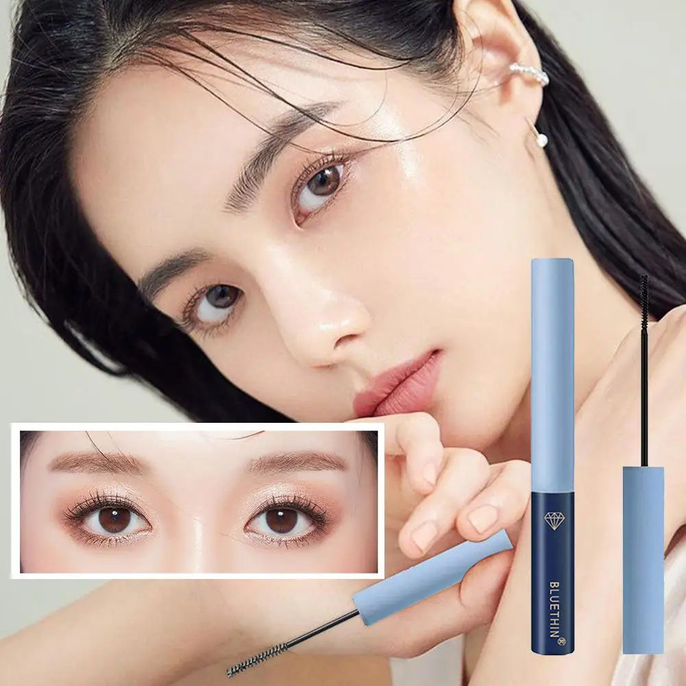 Schwarze Wimpern tusche verlängert Wimpern extra Volumen langlebiges natürliches Make-up koreanische Wimpern wasserdichte Kosmetik h3p4