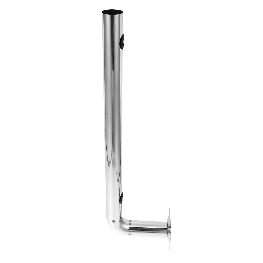 L Shaped Universal Wireless Bridge Bracket Stainless Steel Outdoor Antenna Pole Mount Bracket Holder for Stable Support