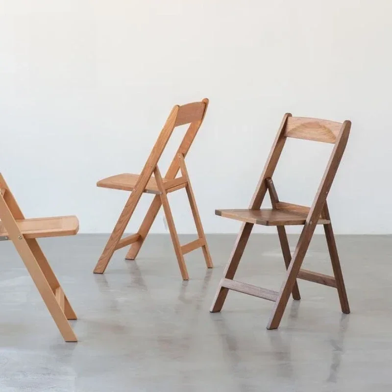 All solid wood dining chair