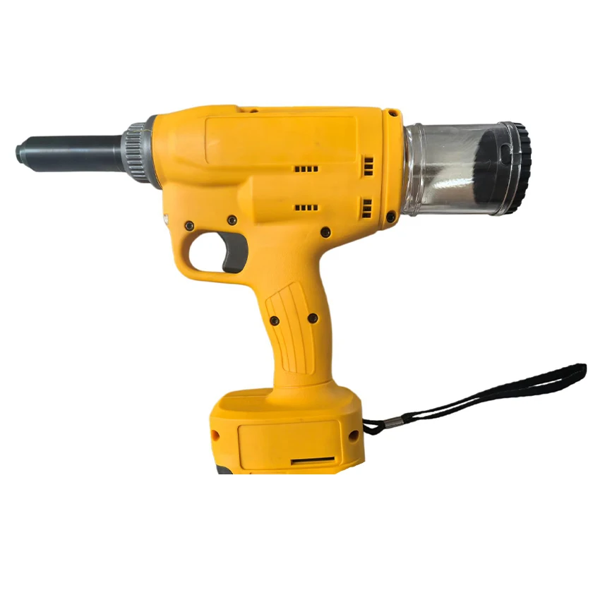 2.4-6.4MM Electric Rivet Gun Cordless Brushless Industrial Grade powet tool for Dewalt 18V battery