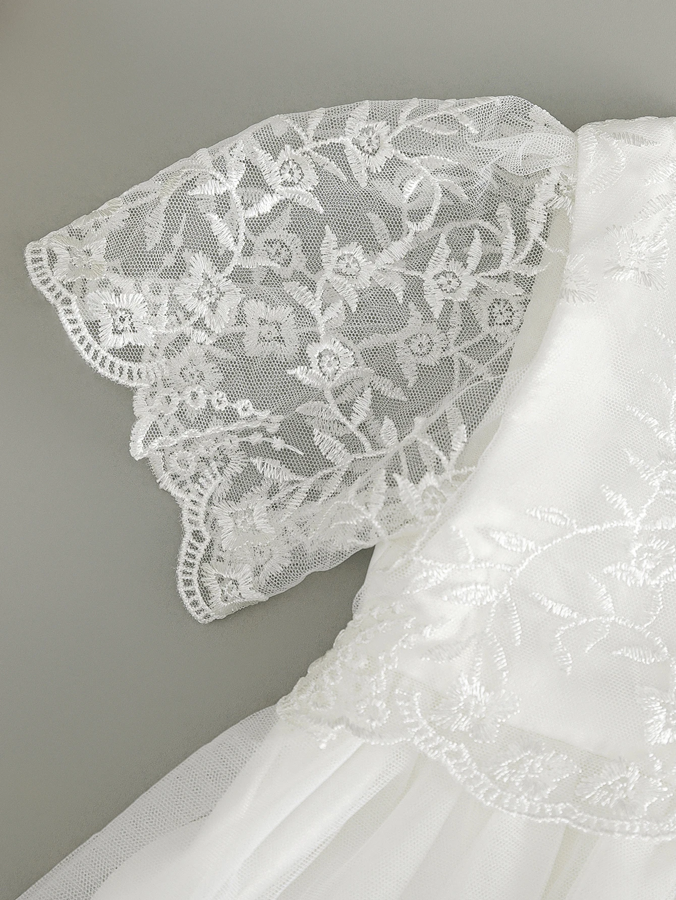 High Quality Short Sleeve Princess Evening Gowns Baby Girl Birthday Wedding Party Dress With Hat