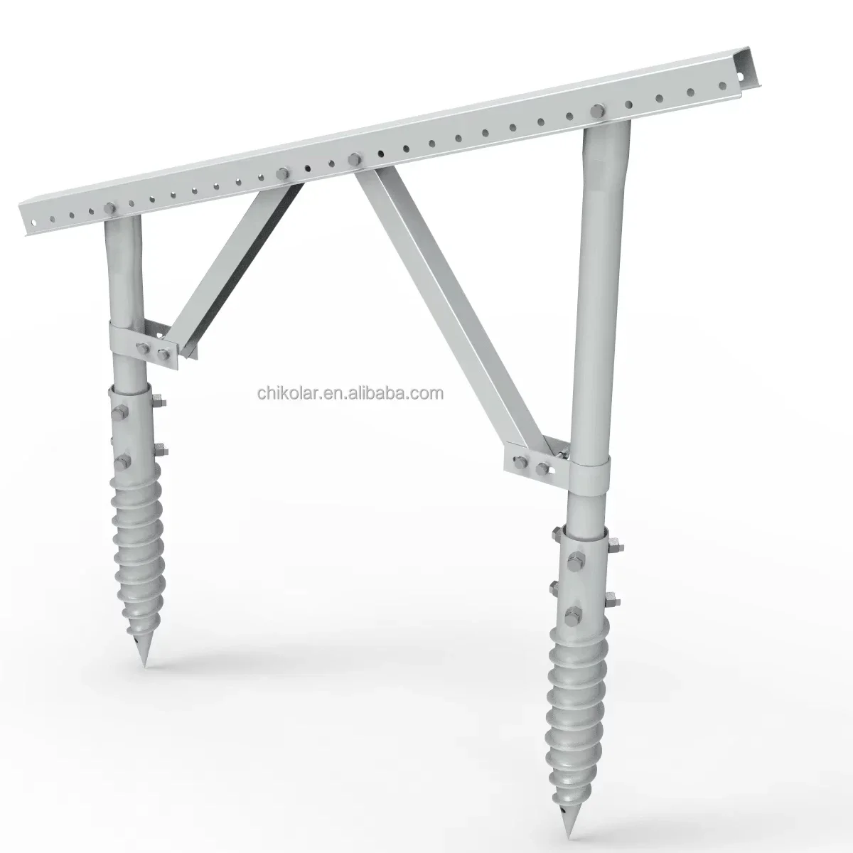 Flange Q235B Ground Screw Ground Mountings