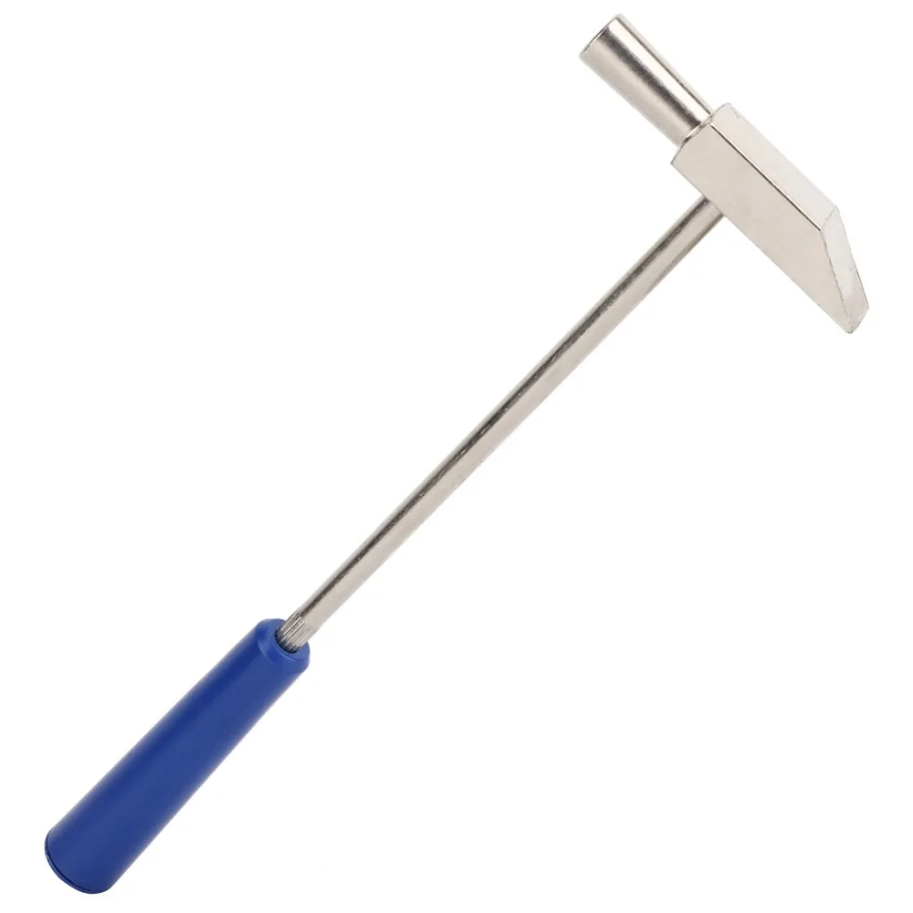 

Многофункциональный металлический молоток для ювелирных работ с черной рукояткой, двухсторонний, мини-молоток для изготовления украшений