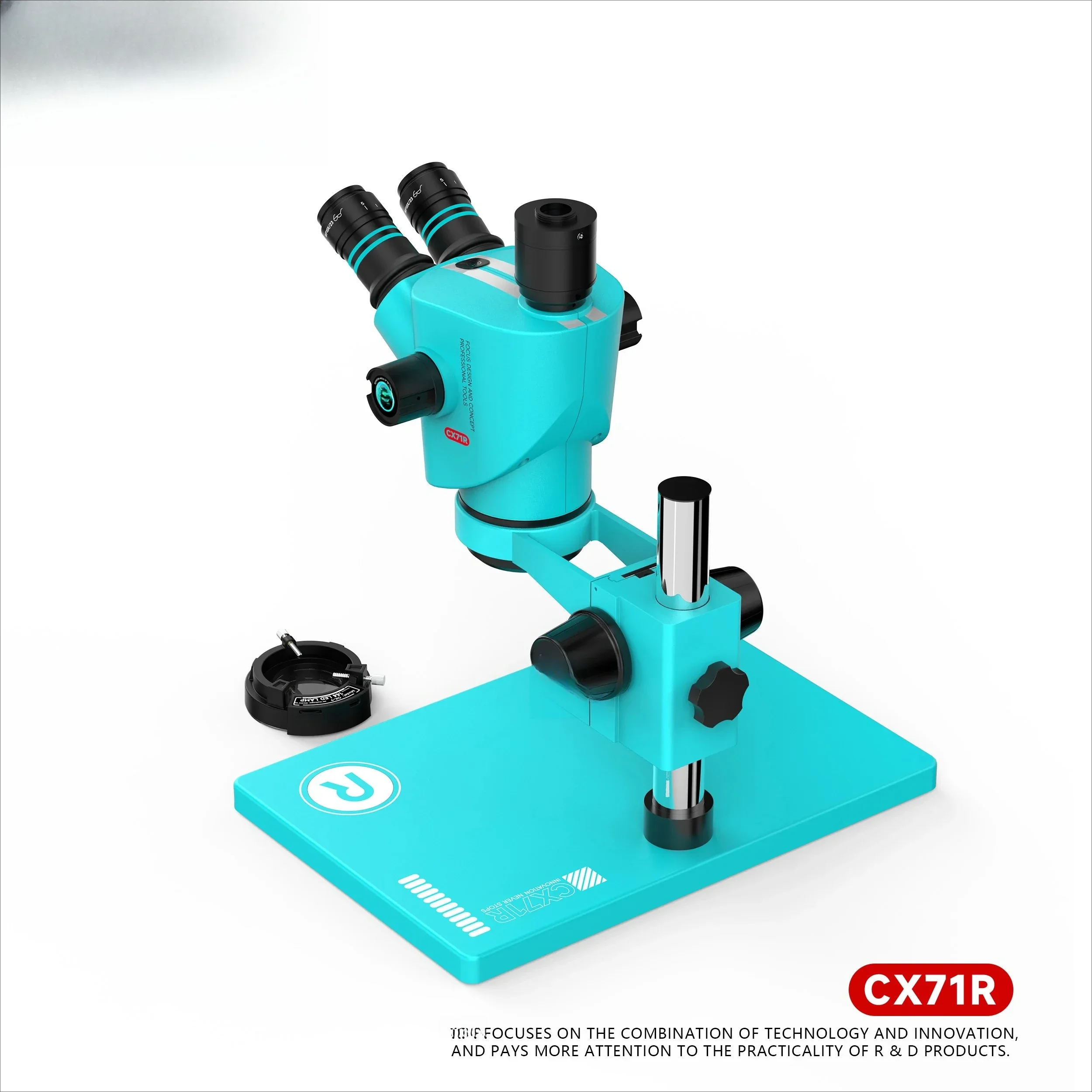 

CX71R Trinocular Microscope Mobile Phone Motherboard Repair Double-arm Continuous Zoom Microscope Bga Microscope