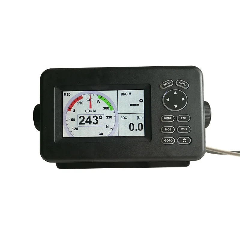4.3 Inch Color Lcd Marine Gps Navigator Chart Plotter Built-in Class B Ais Transponder Combo