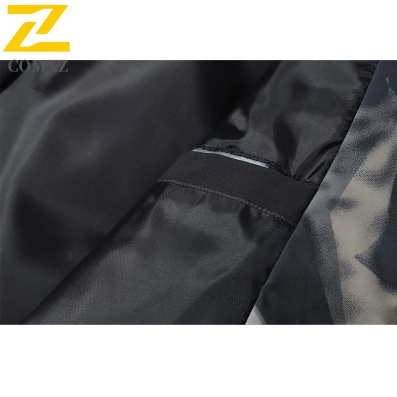 COMXZ New Men Cotton Coat Stand Collar Commuting Office Lightweight Parkas Business Casual Cold Protection Warm Winter Garment