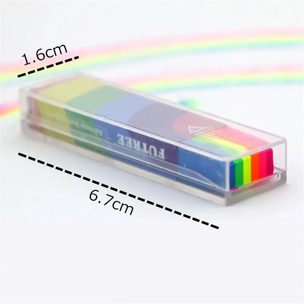 Paraffin Rainbow Face Paint Stick Fluorescent Washable Art Painting Makeup Pen Easy To Clean Safe Face Paint Pigment Crayons