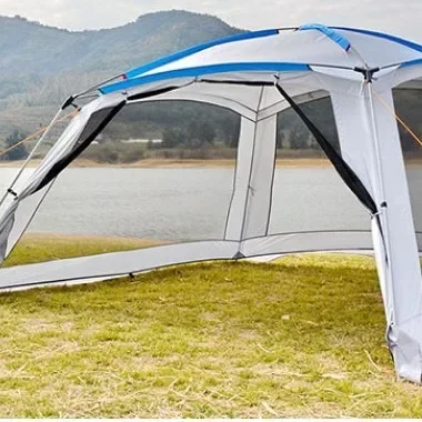 Pergola da esterno pieghevole da 3,65 metri, tenda da campeggio per barbecue, baldacchino da spiaggia, per il tempo libero