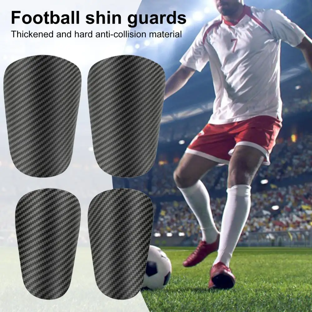 1 Pair Mini Soccer Shin Guards Anti-slip Teens Soccer Players Miniature Shin Pads Protectors Football Games Protective Equipment