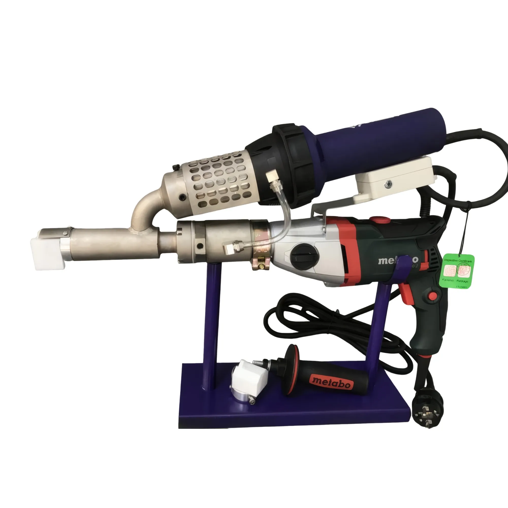 BE1300 Portable Hot Air Welding Machine Geomembrane Plastic Extruding Welding Machine / Plastic Extrusion Welders