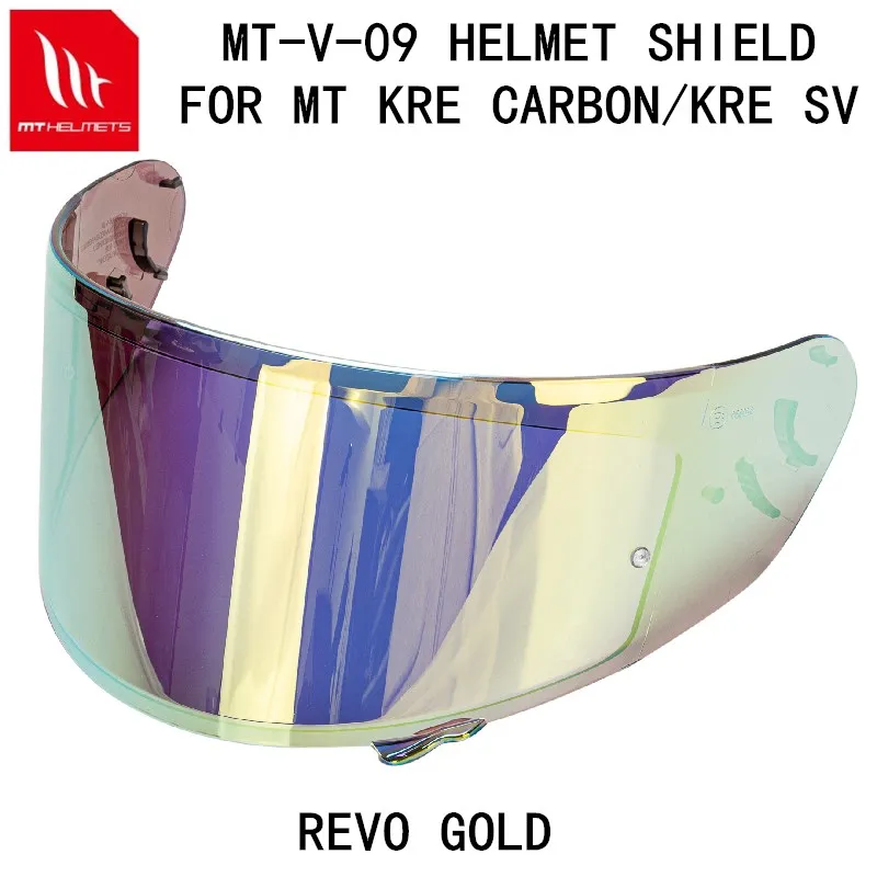 Protector de cristal para casco de MT-V-09, lentes de repuesto originales para MT KRE SV