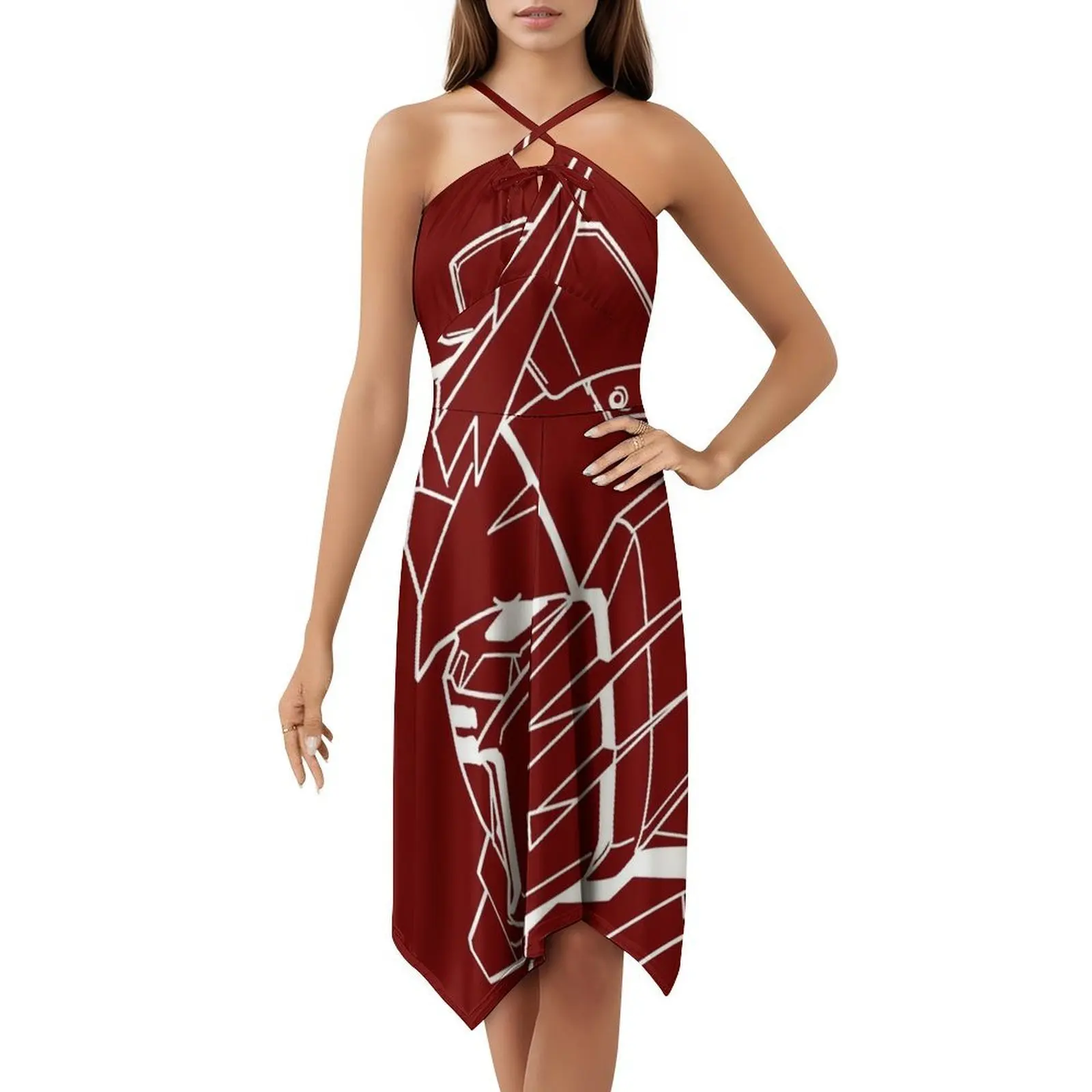 Robe bohème Epyon imprimée - usage example