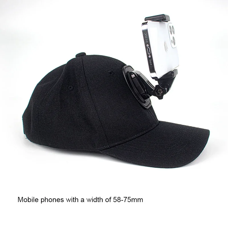 Adjustable Canvas Sun Hat Cap for Gopro Hero 11 10 9 8 7 6 5 insta360 x3 action camera Yi 4K DJI OSMO Sport Action Camera