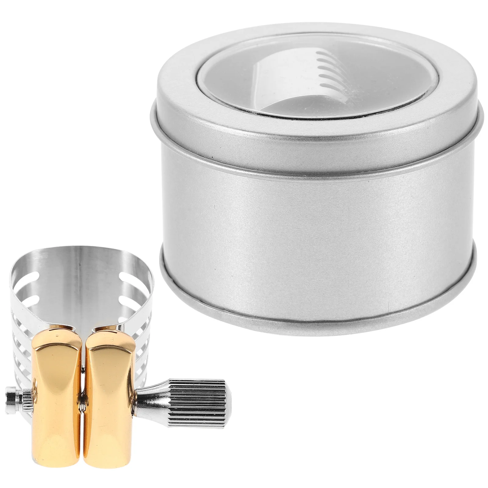 

Stainless Steel Saxophone Ligature Clip Durable Secure Design For Alto Mouthpiece Pure Sound Performance School Band