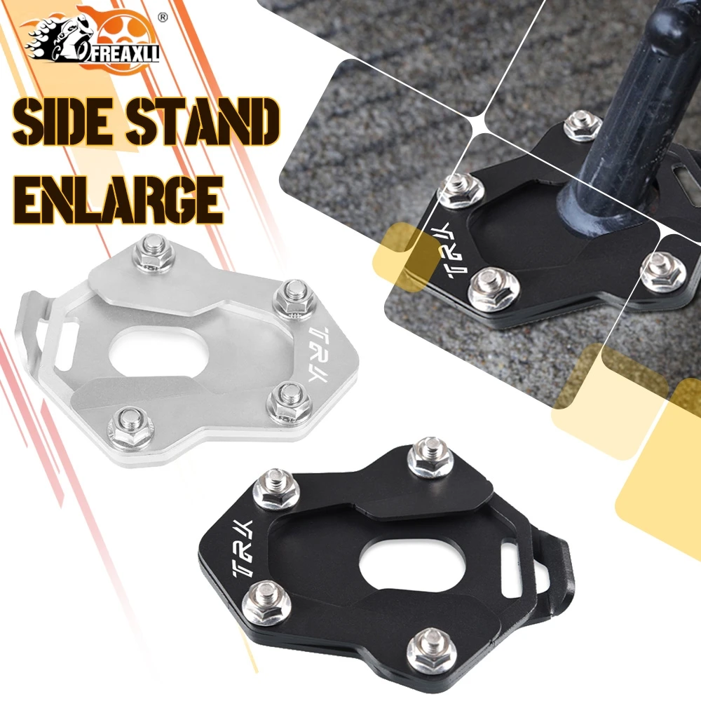 

Motorcycle FOR Benelli TRK502 TRK502X 2017-2023 2022 2021 2020 2019 2018 Foot Support Extension Plate Side Stand Enlarge Support