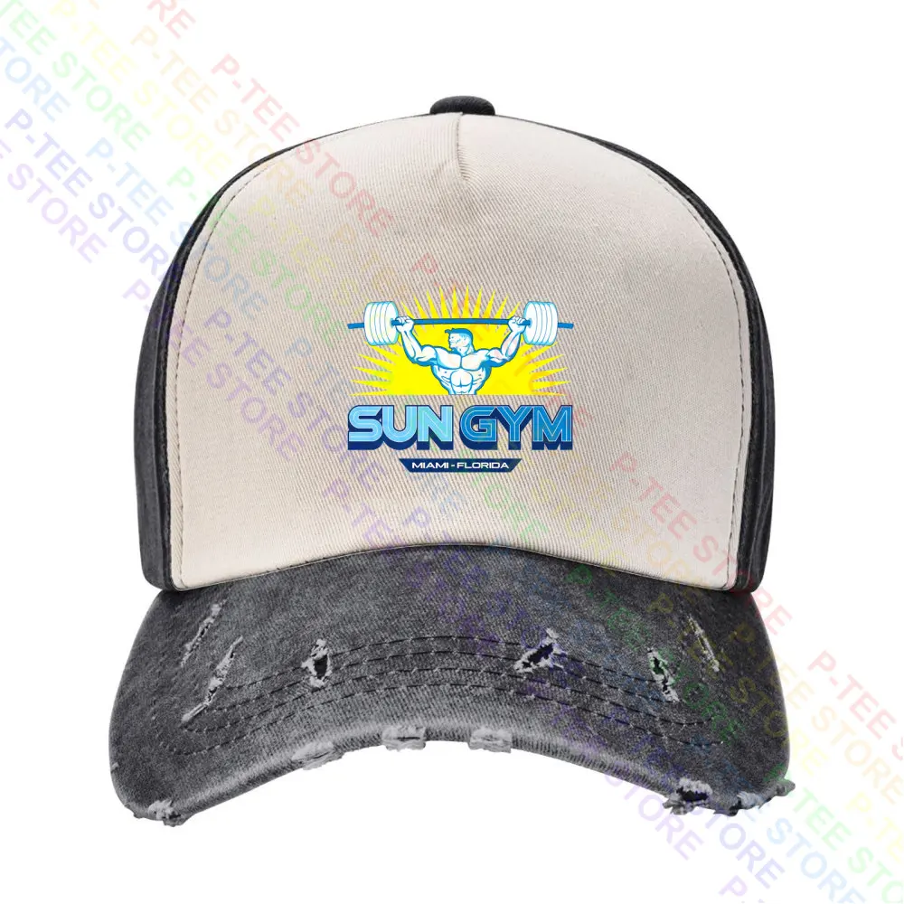 Pijn En Gain Sun Miami Gym De Rock Baseballpet Snapback Caps Gebreide Emmerhoed