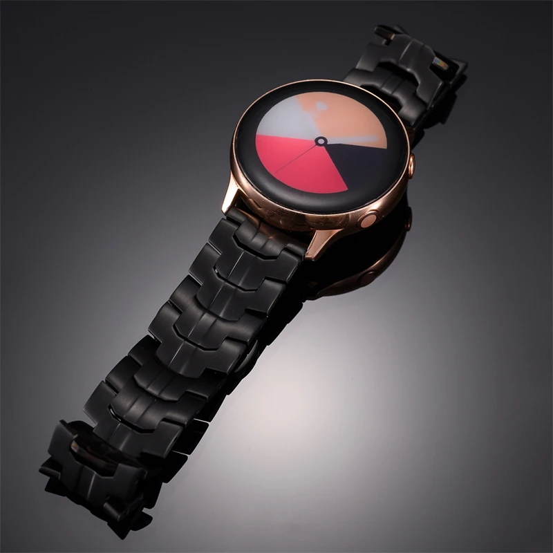22mm Titanfarbenes Armband für Huawei Watch 5/4/3 GT7 Pro GT6 46mm Edelstahlband für Amazfit GTR 4/3/2 47mm Balance Correa – Detail 4