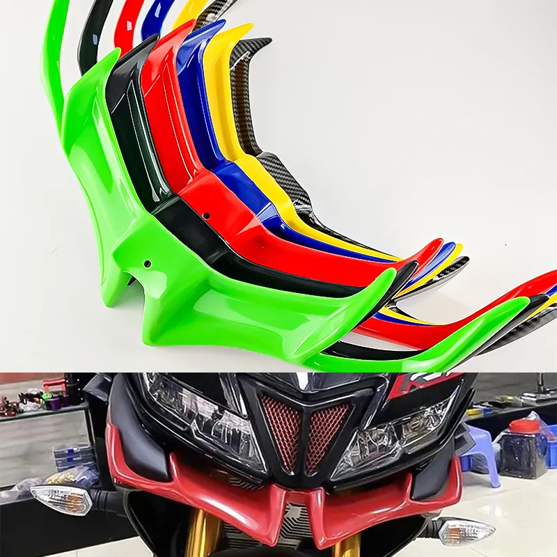 For Yamaha YZF R15 V3.0 2017 2018 2019 2020 Motorcycle Front Fairing Winglet Wing Guard Cover for BAJAJ Pulsar RS 200 RS200