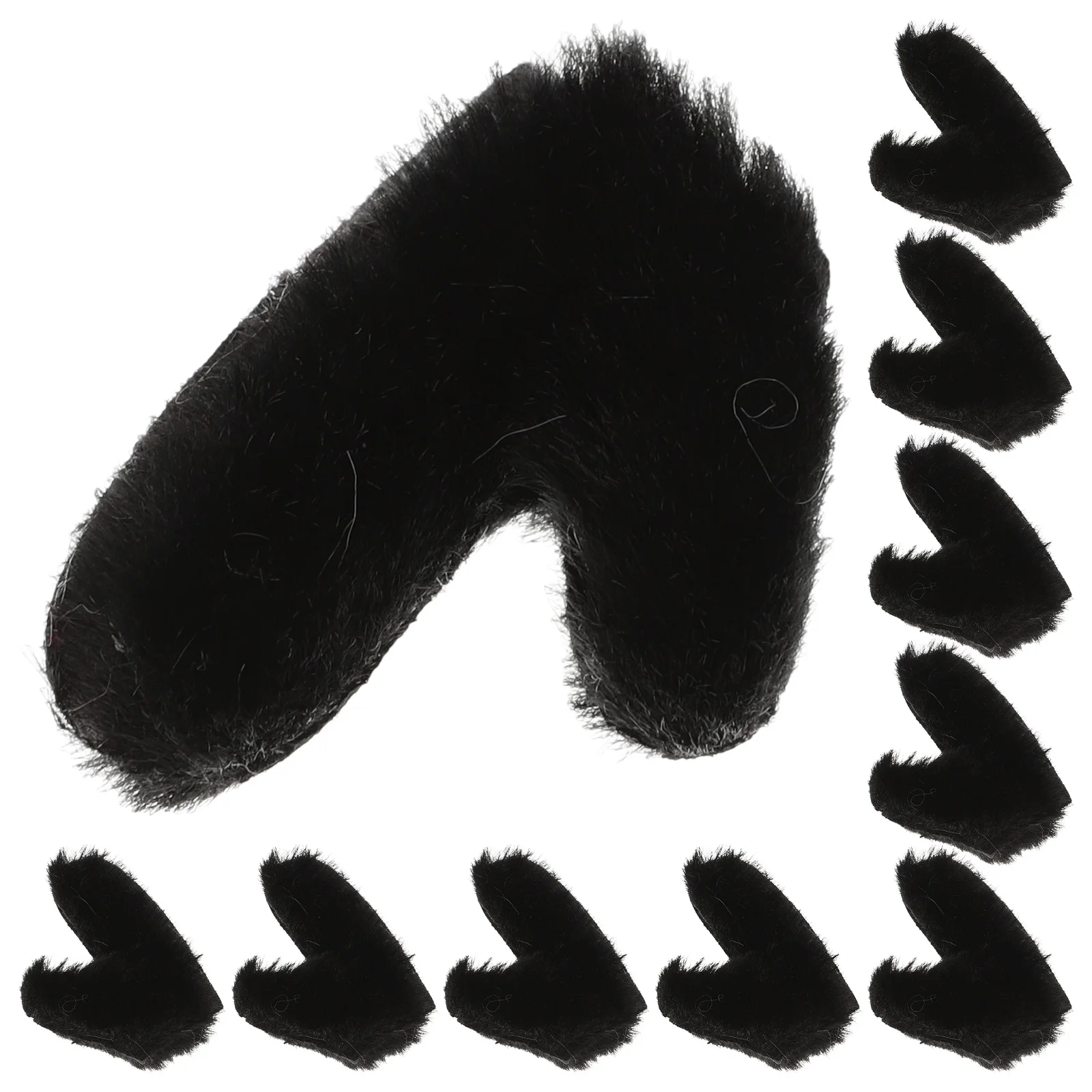 50Pcs Cloth Deer Horn Headband Making DIY Hair Accessories Materials Deer Antlers Christmas Supplies Antler Decor