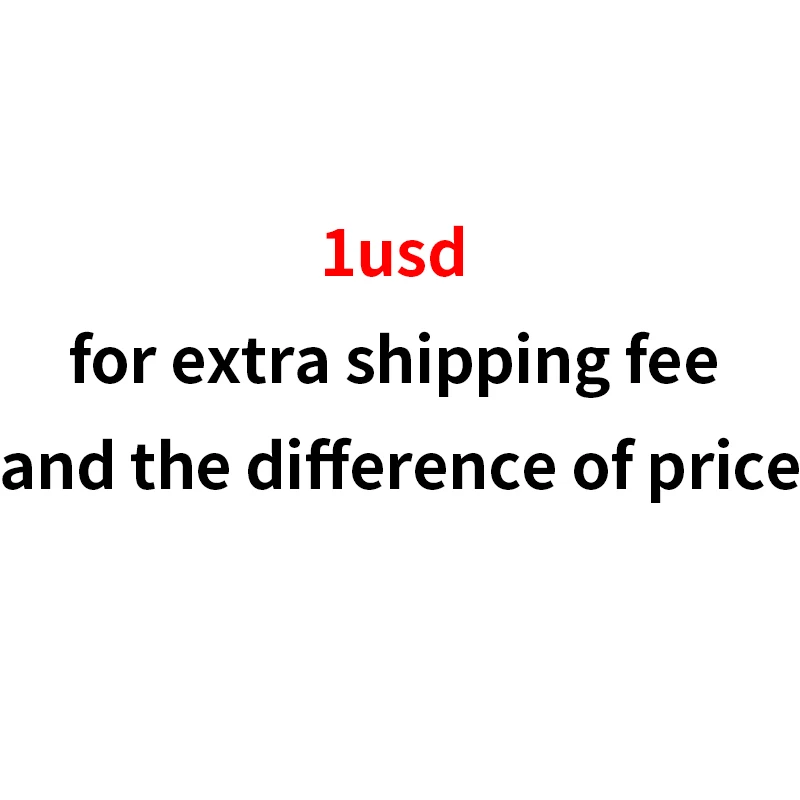 

After-sales link:1usd for extra shipping fee and the difference of price