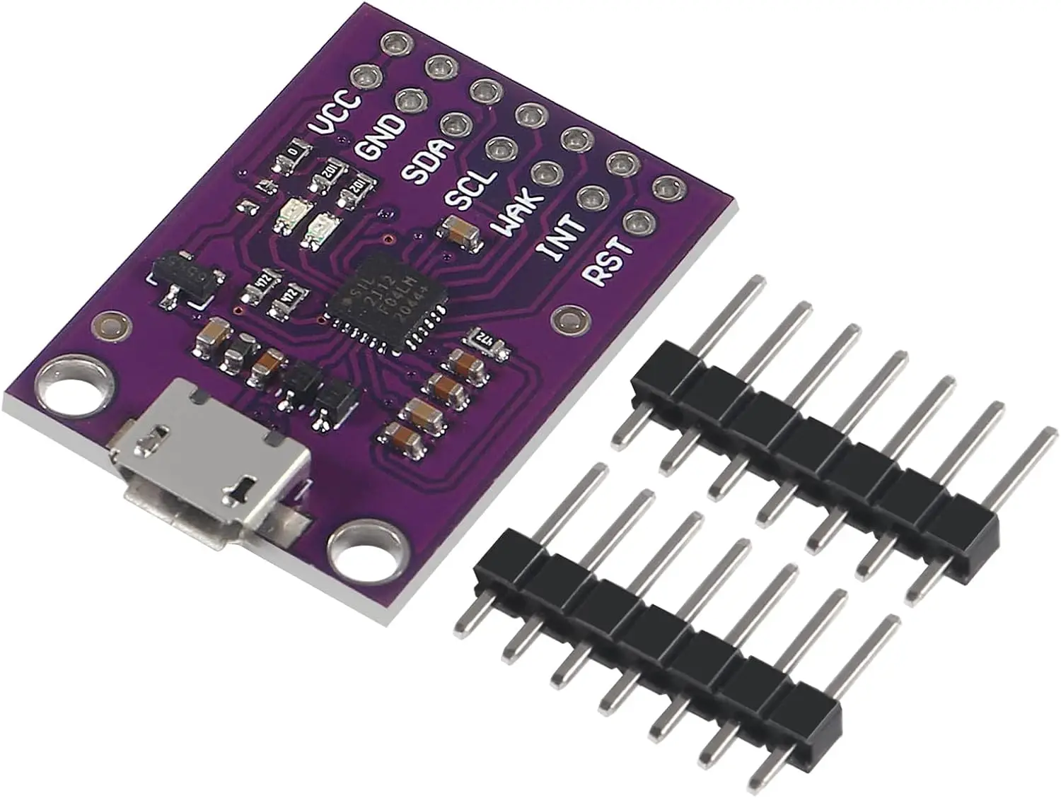 CP2112 Debug Board USB to SMBus I2C Communication Module 2.0 Micro USB 2112 Evaluation Kit for CCS811 Sensor Module for arduino