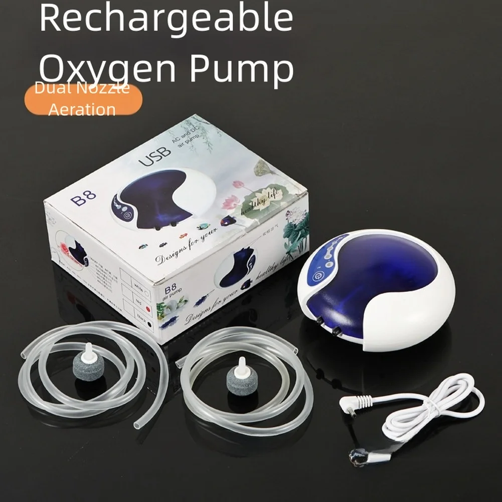 

Компактный насос для рыбалки на открытом воздухе, рыболовная катушка, бесшумный насос для рыбы, USB перезаряжаемый насос, компактный и легкий дизайн