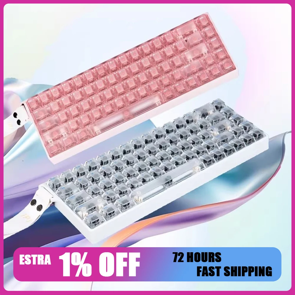 

IPI FLASH 68 Esports Keyboard 128KHZ Key Scanning Rate 8000HZ Rate Of Return Wired Keyboard For VALORANT CSGO Pc Accessories