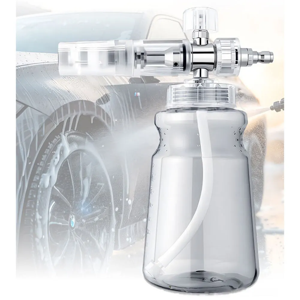 1L Capacity Foam Spray Bottle Car Cleaning Foam Efficient Cleaning Performance Multi-Surface Applicator For Cars