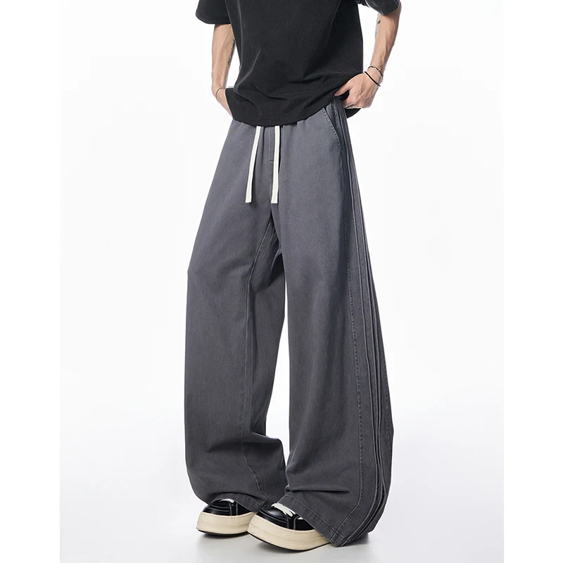 

Couples Outdoor Mountaineering Hiking Fashionable Trendy Straight Leg Pants Comfortable and Versatile Four Seasons Floor Pants