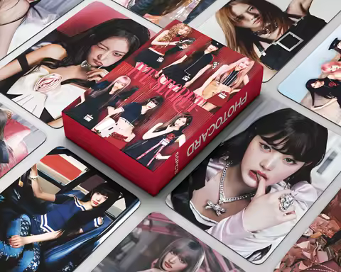 55pcs/set Kpop Girl Group New Album《IVE EMPATHY》LOMO Card Zhang Yuanying Liz Wonyoung Yujin Gaeul Collection Card
