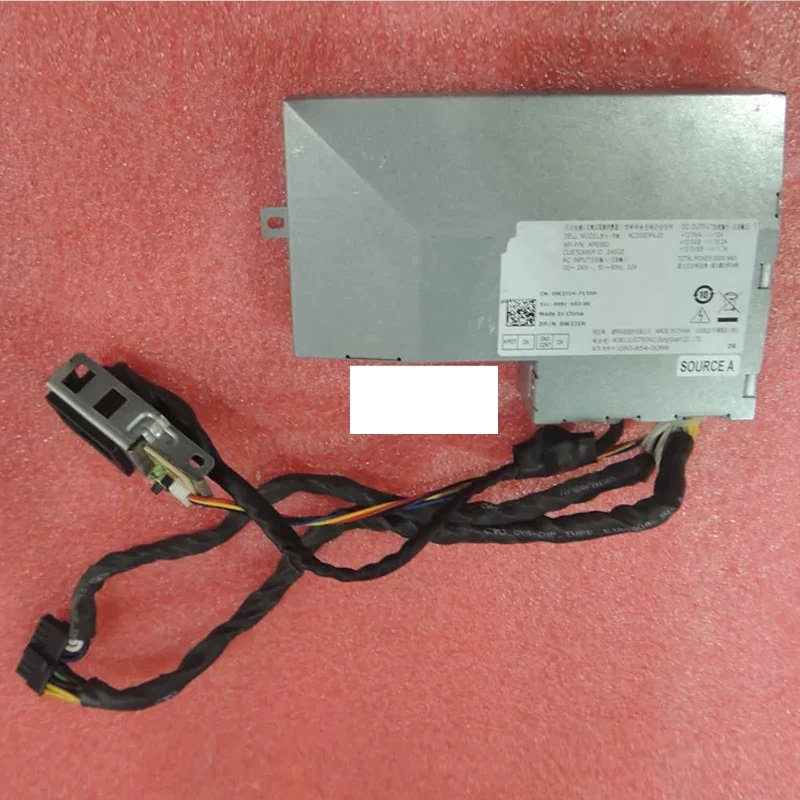 200W PSU AC200EPA-00 L200EPA-00 HU200EPA-00 For DELL Optiplex 3240 7440 7450 Power Supply 0W2J1H 0HR3Y1 09121N W2J1H HR3Y1 9121N