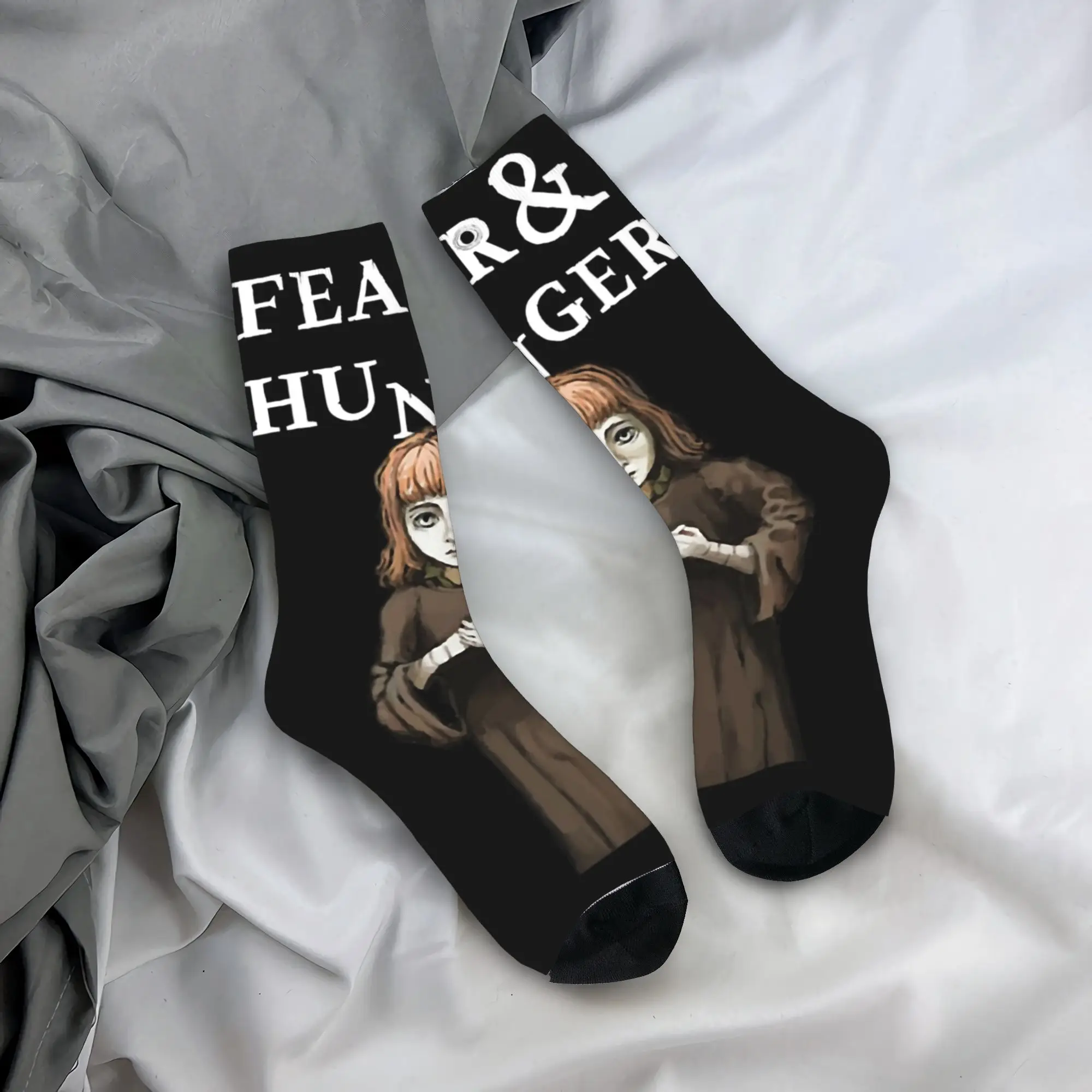 الخوف والجوع Termina الجوارب الشتاء جوارب عادية الكبار الرجال الجوارب المريحة نمط الرياضة في الهواء الطلق المضادة للبكتيريا الجوارب