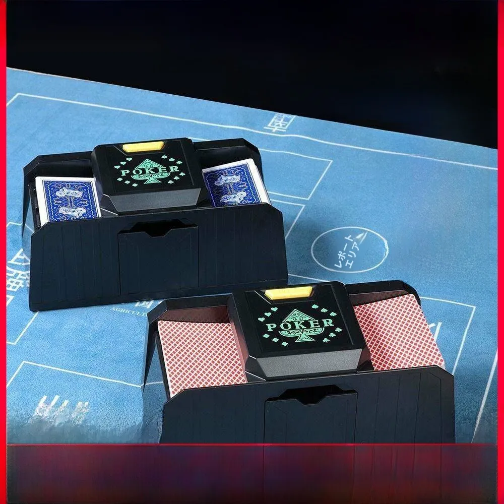 自動ポーカーシャッフルマシンプロフェッショナルドンパンポーカーカード配り装置自己完結型紙製ゲームツール