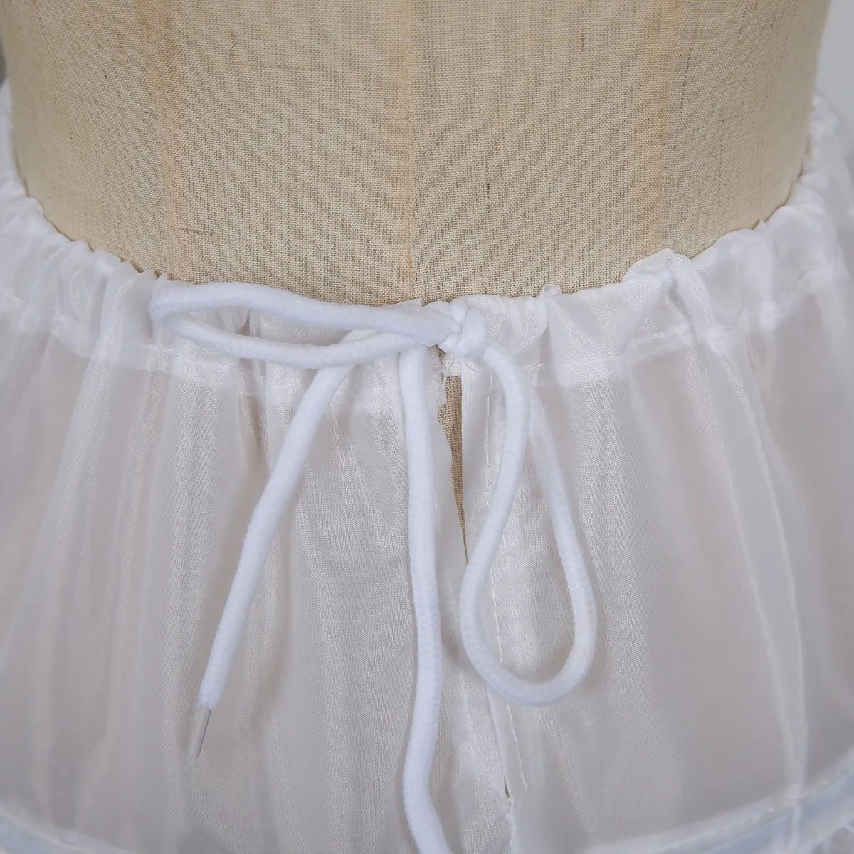 New Children's Ball Flower Girl Performance 3 Hoops Petticoat Princess Cute Lolita Bones Half-body Fluffy Short Skirt