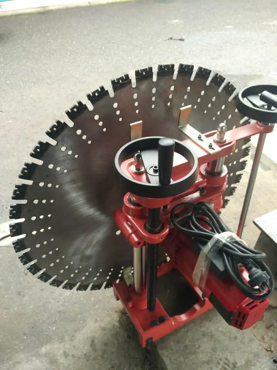 Handheld Beton Snijmachine Muur Zaagblad Snijmachine 350mm High Power Muur Steken Machine