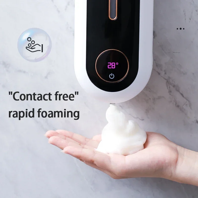 2026 New Wall-Mounted Smart Foam Dispenser - Convenient, Durable, Hygienic, Time-Saving, Smart Sensor, Luxury Hotel