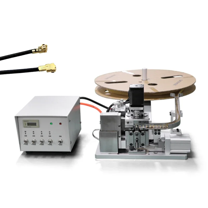 EW-5185 1.13mm/1.32mm/1.37mm/1.78mm/0.81mm IPEX Rg6 f Type Coaxial Cable Connector  Crimping Machine for Coaxial Wire