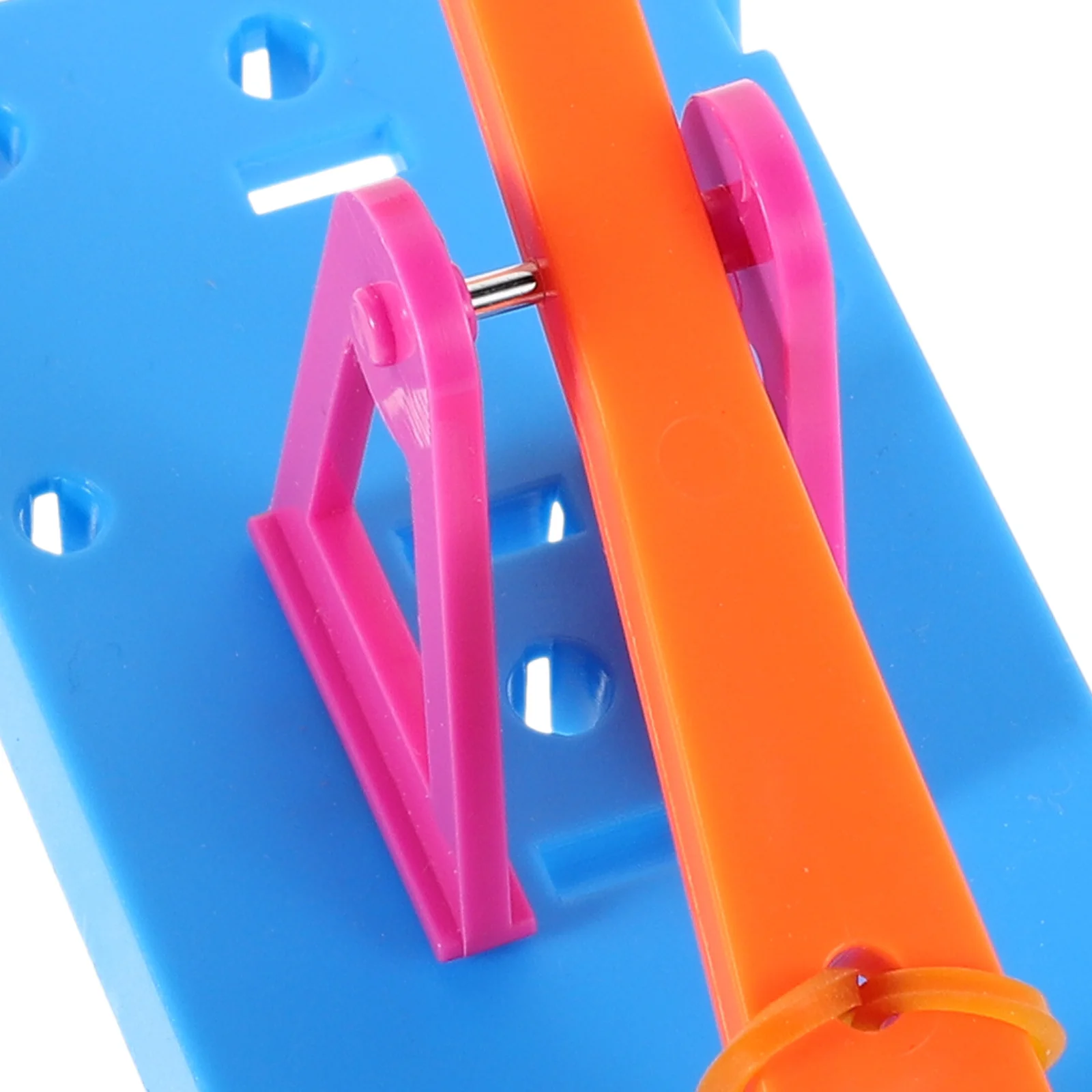 1 Set Wissenschaftliches Experimentierset für Kinder, Stammbau-Katapult, DIY-Technik, Handwerk, Physik, Erfindung, Lernen, Spaß, Desktop-Spiel