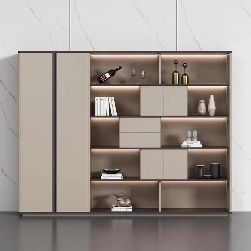 Function Special Filing Cabinets Material Wooden Design Sleek Filing Cabinets Useful Modern Office Furniture Lemari Arsip XYWJG