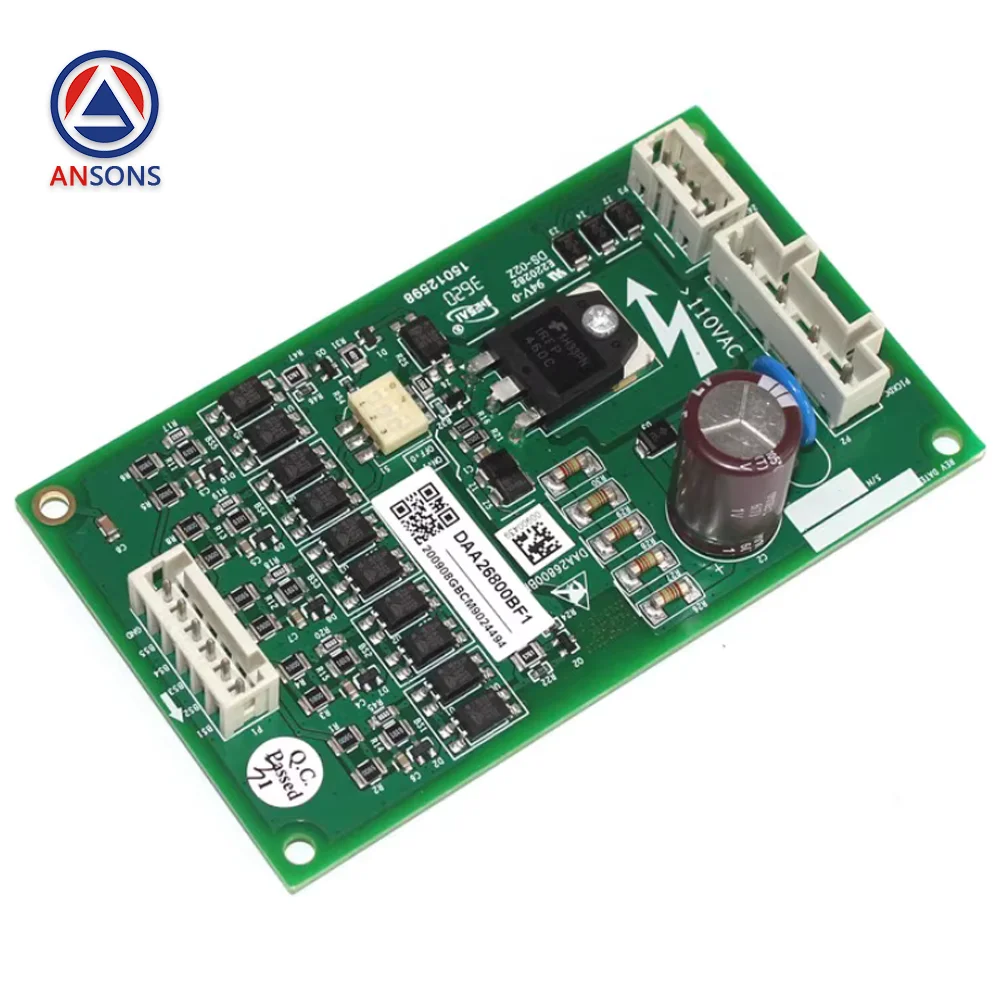 DAA26800BF1 110VAC OTIS مصعد الفرامل الطاقة لوحة دارات مطبوعة لخزانة التحكم Ansons قطع غيار المصاعد #4