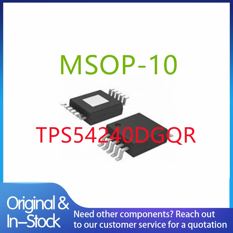 (10piece)100% New TPS54240 TPS54240DGQR 54240 MSOP10