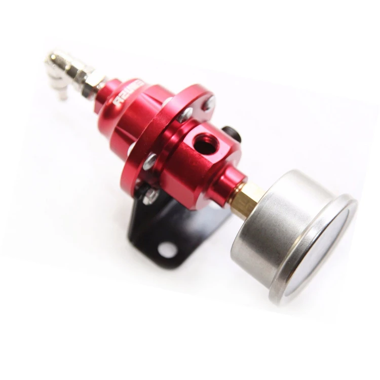 Fuel Regulator Type-S UNIVERSAL Fuel Pressure Regulator With Oil Gauge For Honda For Toyo*ta Acur@
