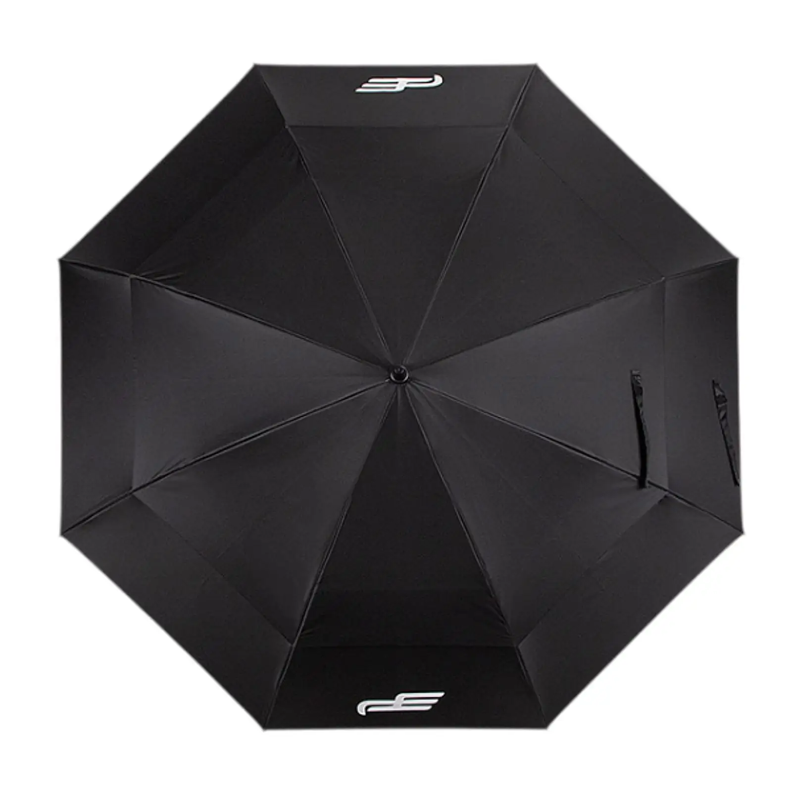 Golf Umbrella Automatic Open Umbrella Fiberglass Decor with Umbrella Cover