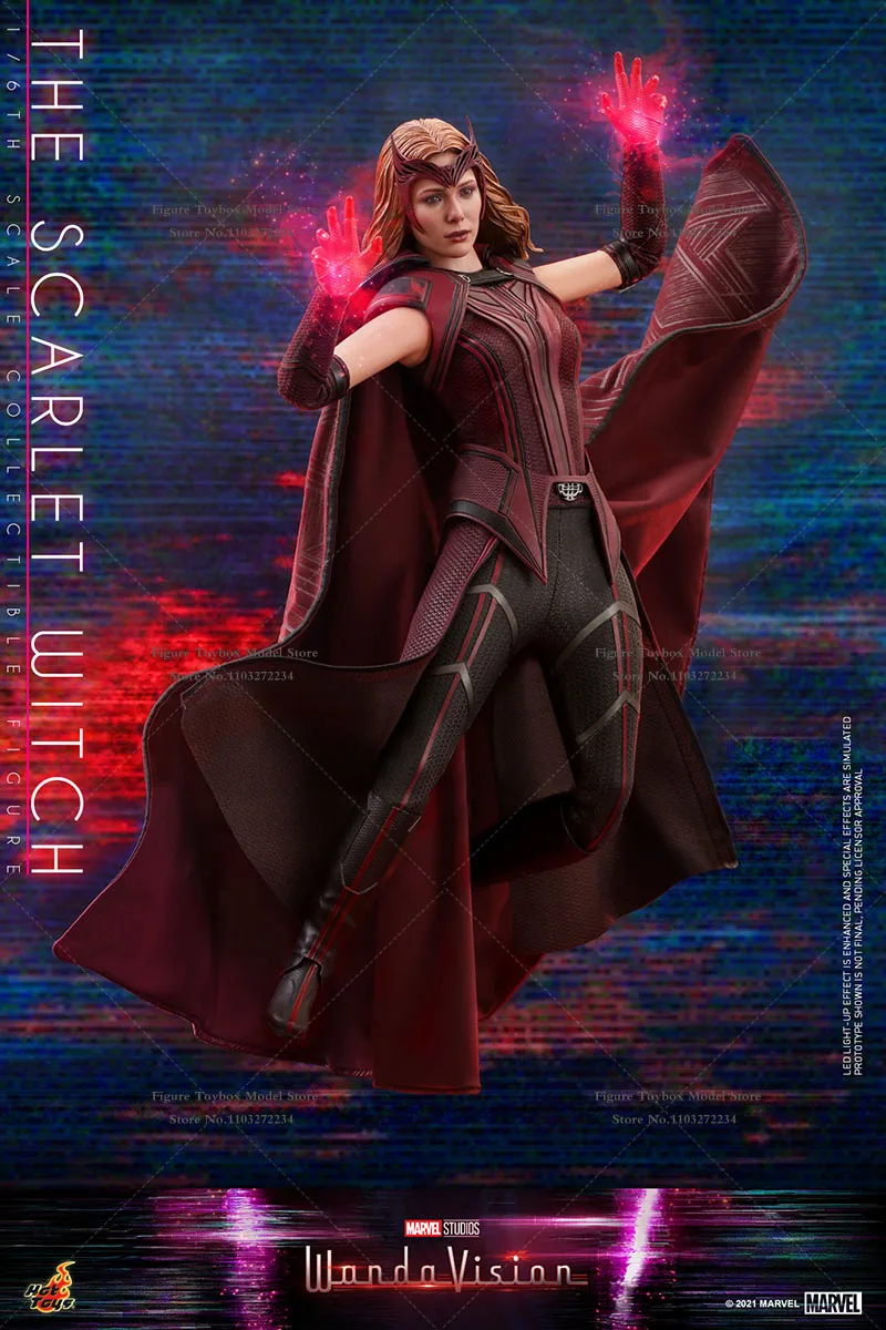 HOTTOYS HT TMS036 1/6 Wanda The Scarlet Witch Female Action Figure Marvel X-MEN Series Super Girl Hero 12